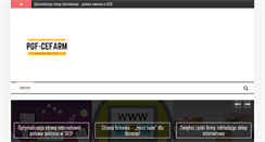 Desktop Screenshot of pgf-cefarm-lublin.pl